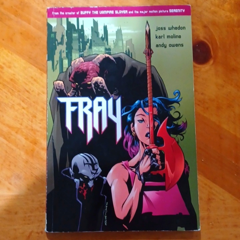 Fray comic.  From the Buffy the vampire slayer universe . Paper back.